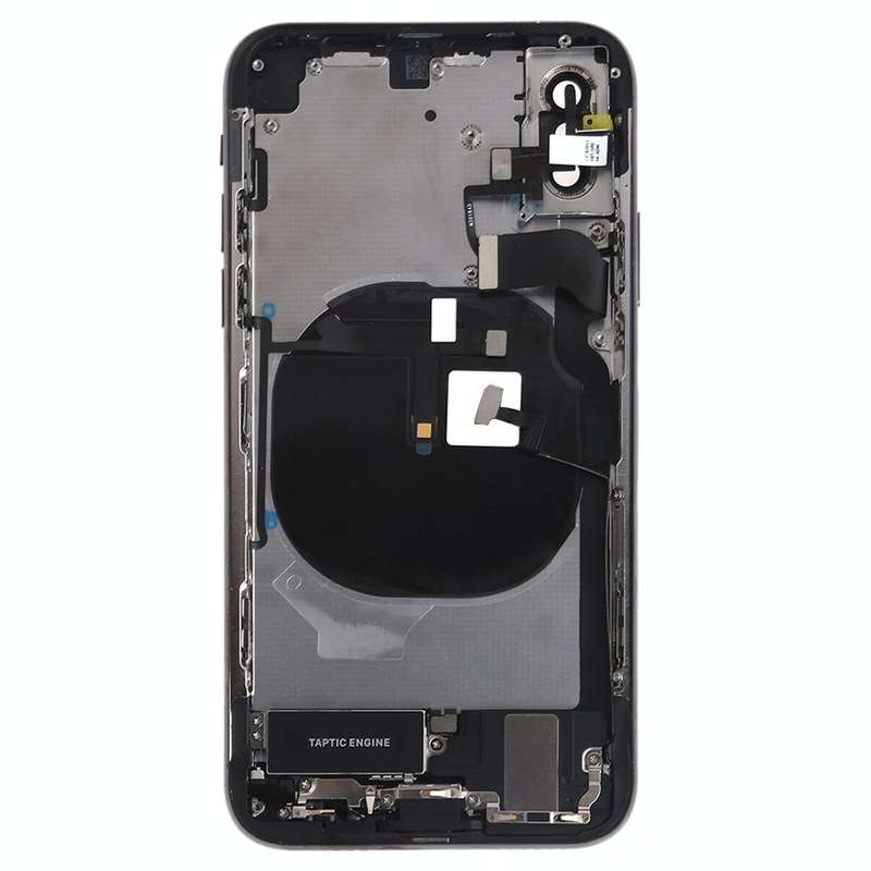 Battery Back Cover Assembly (with Side Keys & Speaker Ringer Buzzer & Motor & Camera Lens & Card ...