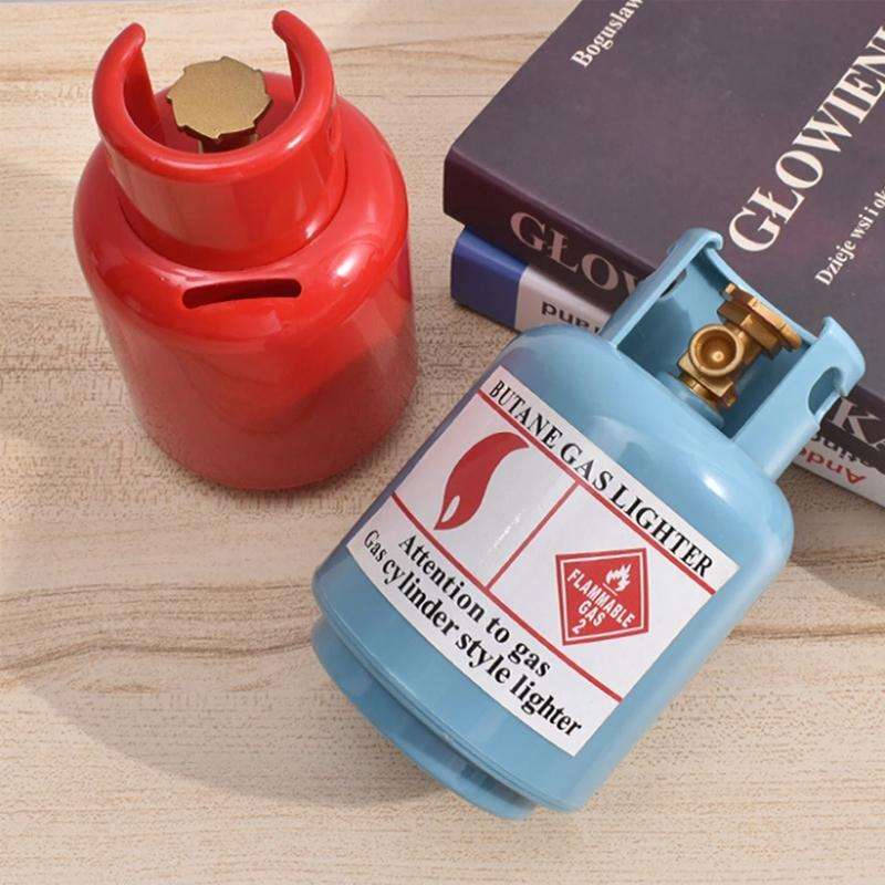 Kids Toy Simulated Gas Tank Coin Money Saving Storage Box Piggy Bank(Random Color Delivery)