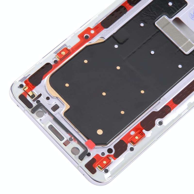 For Huawei Mate 50 Pro Front Housing LCD Frame Bezel Plate(Purple)