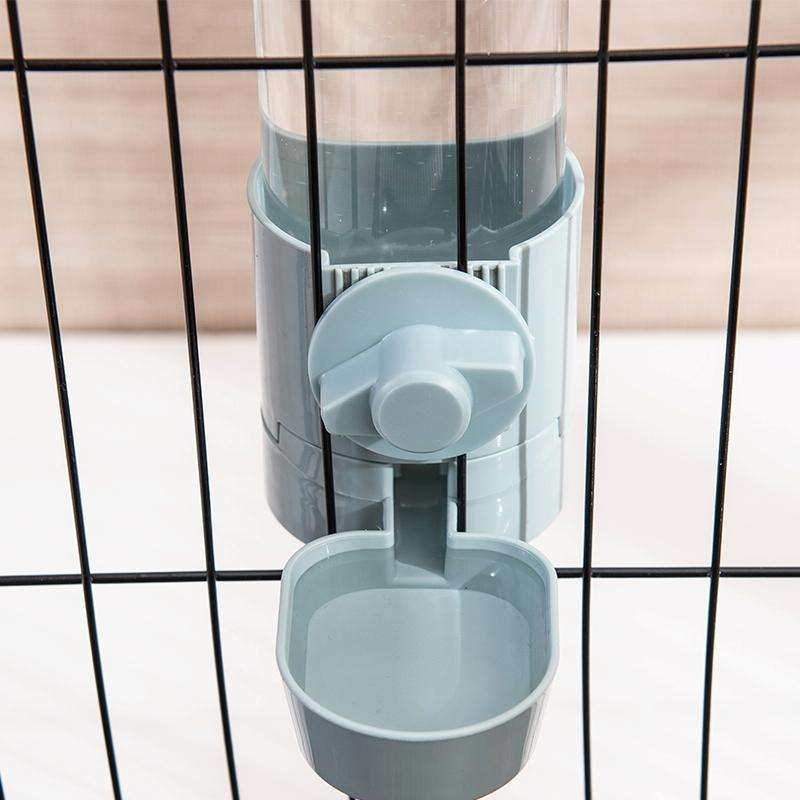 Pet Hanging Feeder Cat Automatic Drinker, Style: Drinker(Grey)