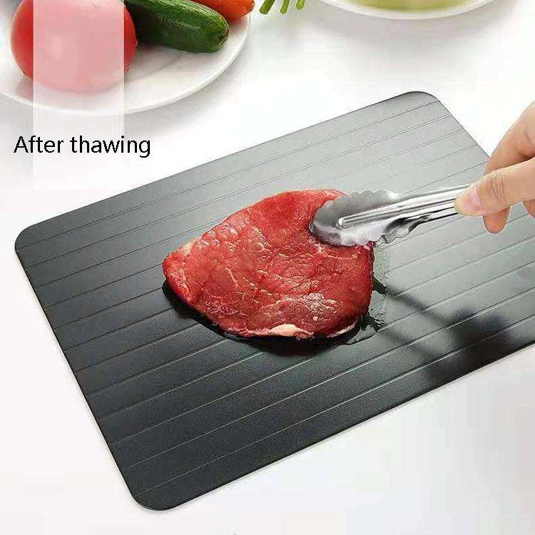 Thawing Plate Frozen Quick Thawing Plate Kitchen Tool Aluminum Alloy Thawing Plate, Specification...