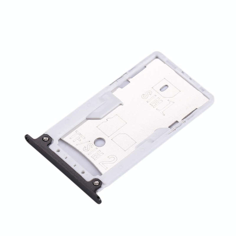 For Xiaomi Redmi Note 4X SIM & SIM / TF Card Tray(Black)