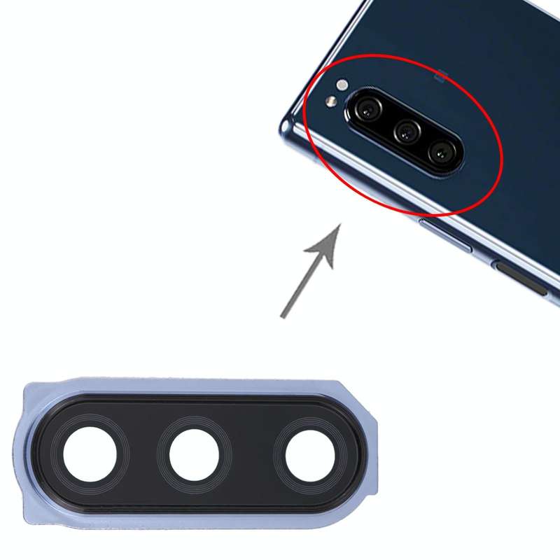 Camera Lens Cover for Sony Xperia 5 (Blue)