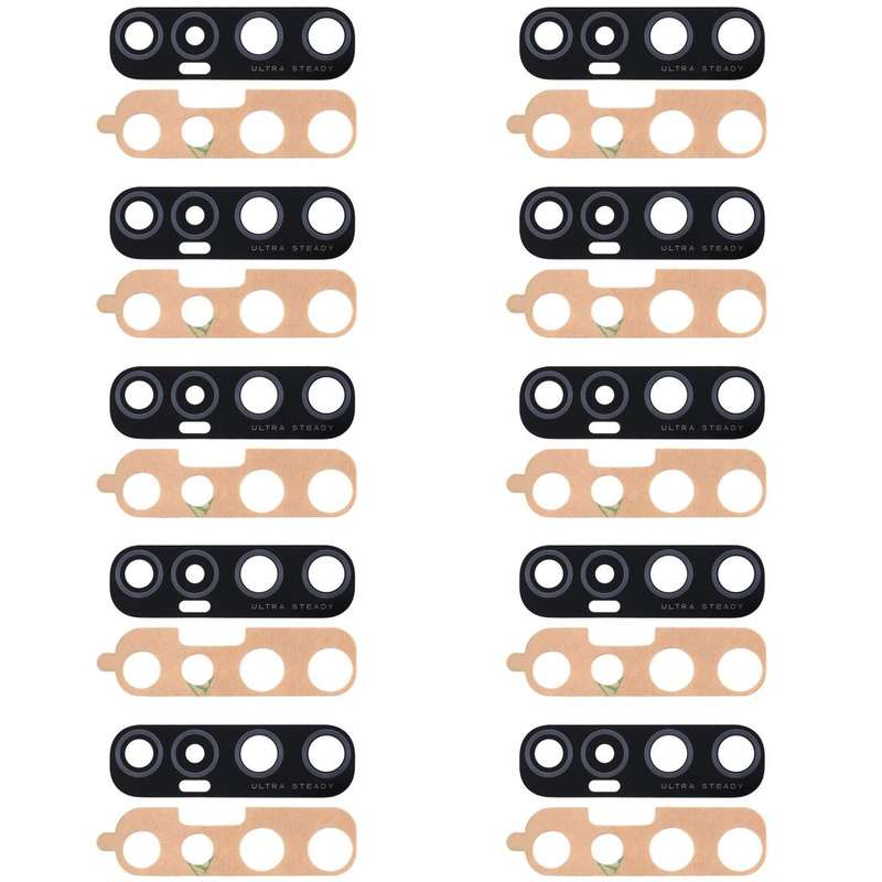 For OPPO Reno3 Pro 5G/Find X2 Neo 10pcs Back Camera Lens