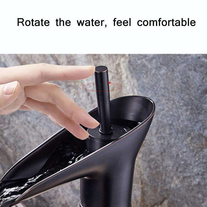 Bathroom Faucet Washbasin Waterfall Hot & Cold Faucet, Specification:84535-1