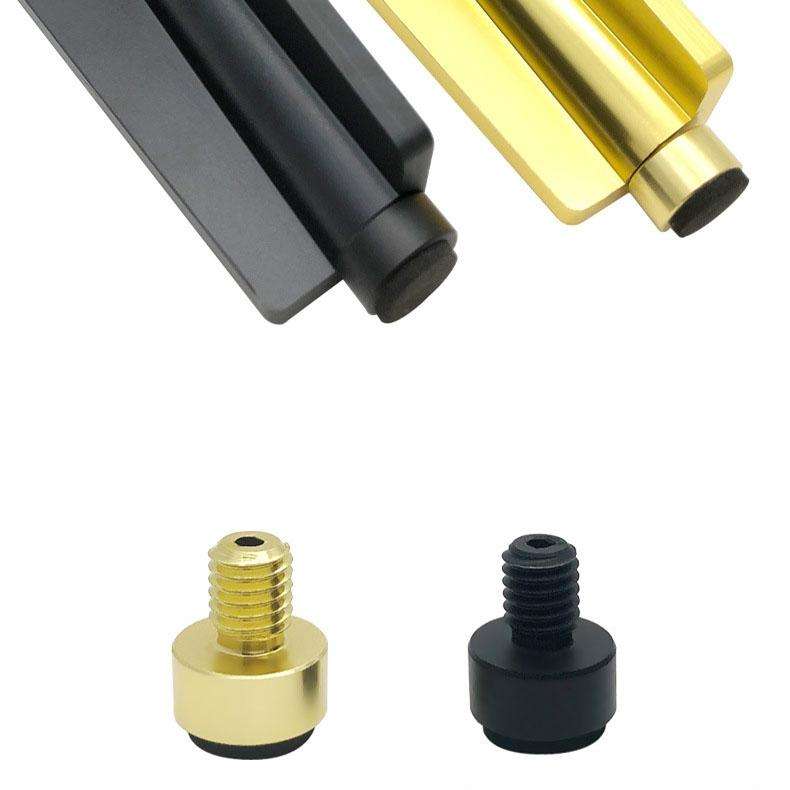 Adjustable All Aluminium Furniture Stand Legs, Height: 8cm(Gold)