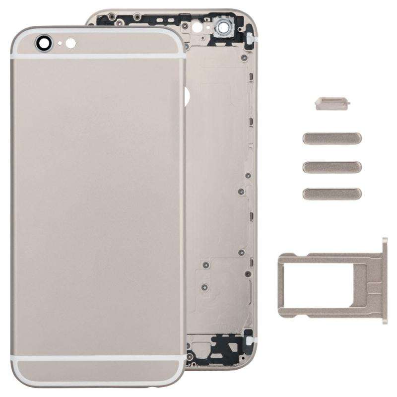 Full Assembly  Housing Cover for iPhone 6 Plus, Including Back Cover & Card Tray & Volume Control...