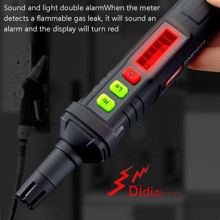 TASI TA8407A Carbon Monoxide Flammable Gas Detector Tester Pen
