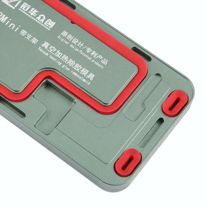 For iPhone 13 mini LCD Screen Frame Vacuum Heating Glue Removal Mold with Holder