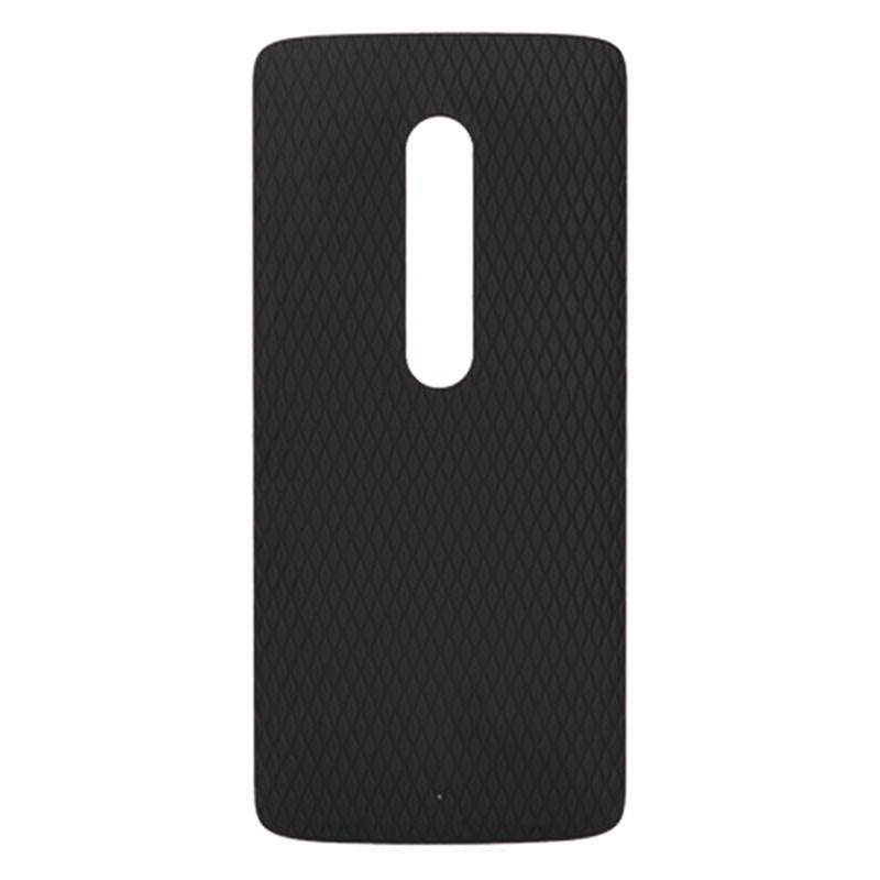Battery Back Cover for Motorola Moto X Play XT1561 XT1562(Black)