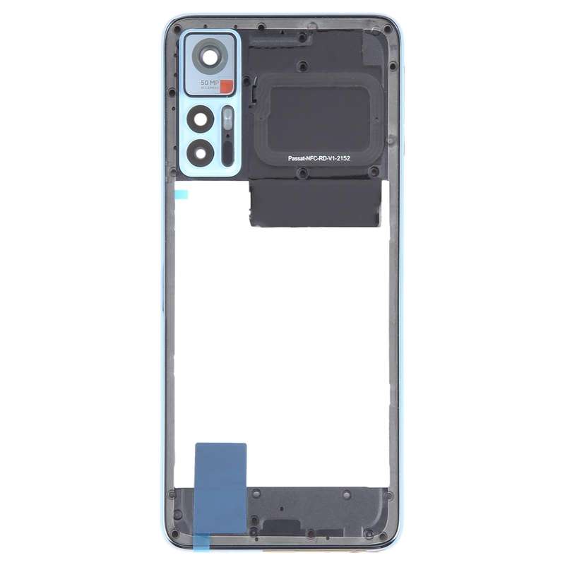 For TCL 30 4G / 30 5G Original Middle Frame Bezel Plate (Blue)