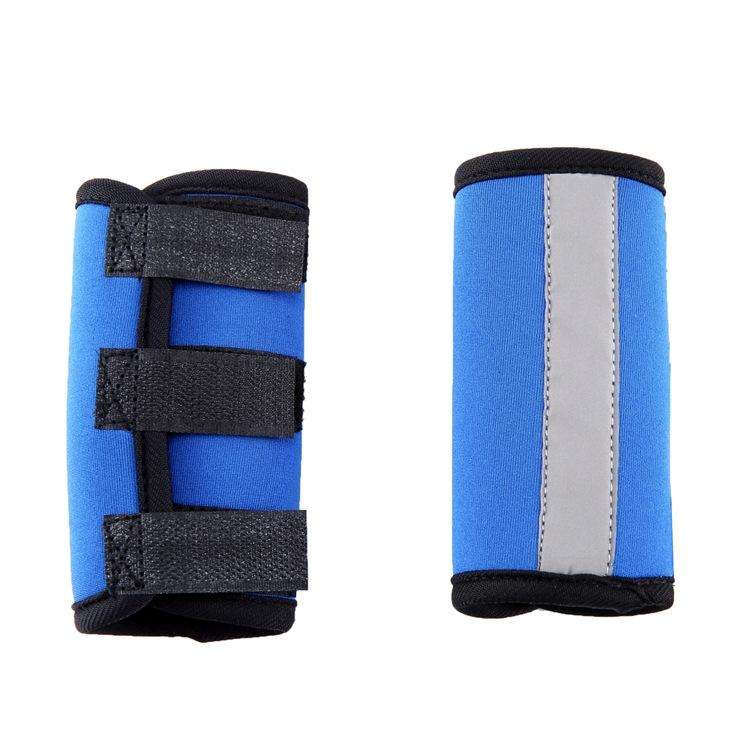 Pet Knee Protector Dog Surgery Injury Protective Cover, Size: M(Blue Reflection)