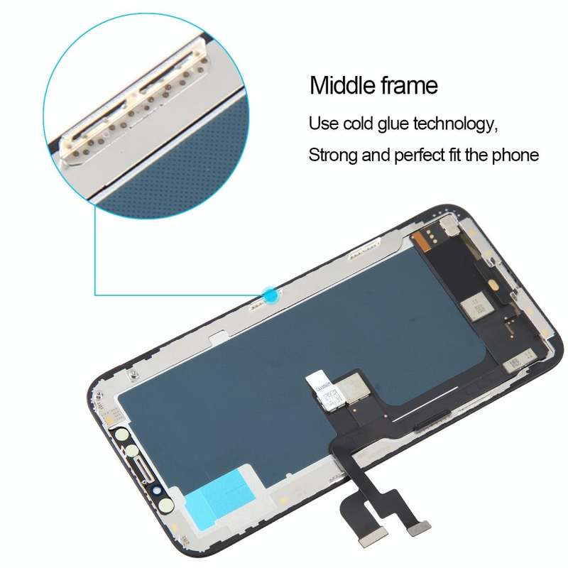 Soft OLED LCD Screen For iPhone XS with Digitizer Full Assembly