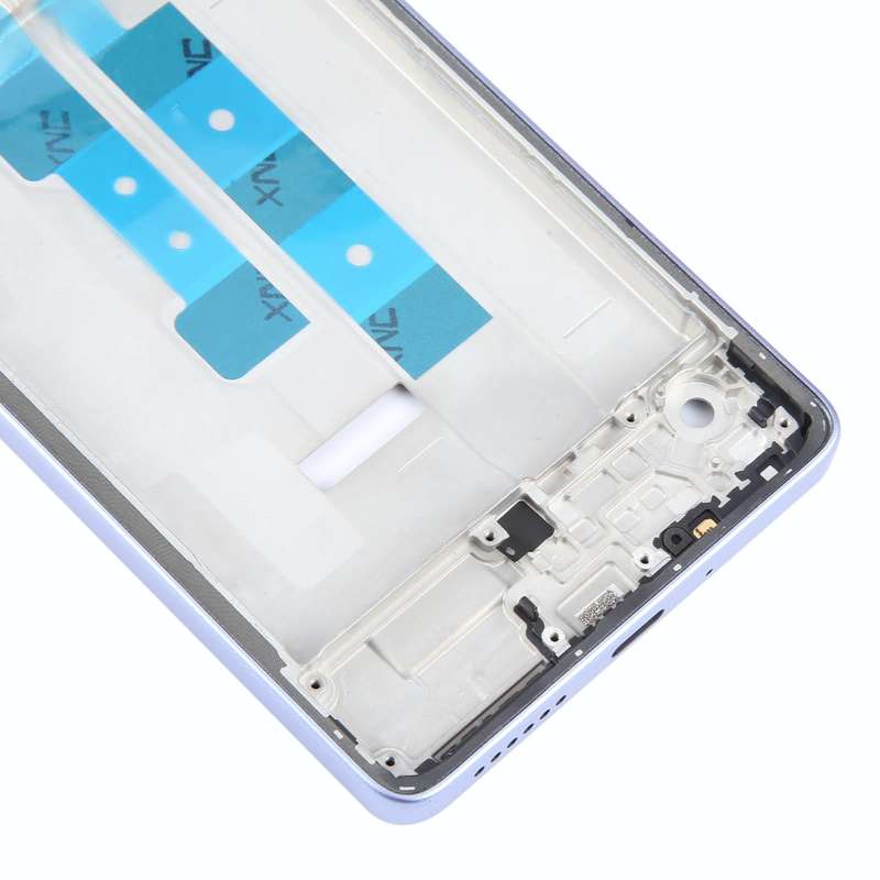 For Xiaomi Poco M6 Pro 4G Original Front Housing LCD Frame Bezel Plate (Purple)