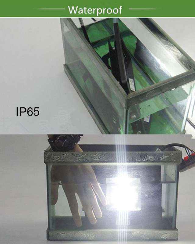 30W Waterproof 3000K Warm White Light LED Floodlight Lamp, Luminous Flux: > 2400LM, PF > 0.9, RA ...