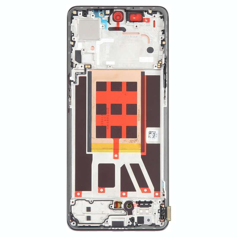 Original LCD Screen For OPPO Reno9 Pro Digitizer Full Assembly with Frame (Black)