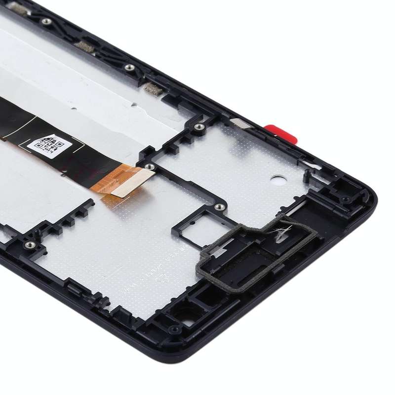 TFT LCD Screen for Nokia 2.1 Digitizer Full Assembly with Frame (Black)