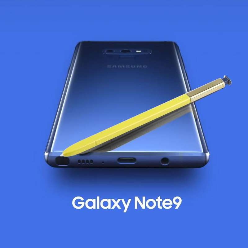 Portable High-Sensitive Stylus Pen without Bluetooth for Galaxy Note9(Yellow)