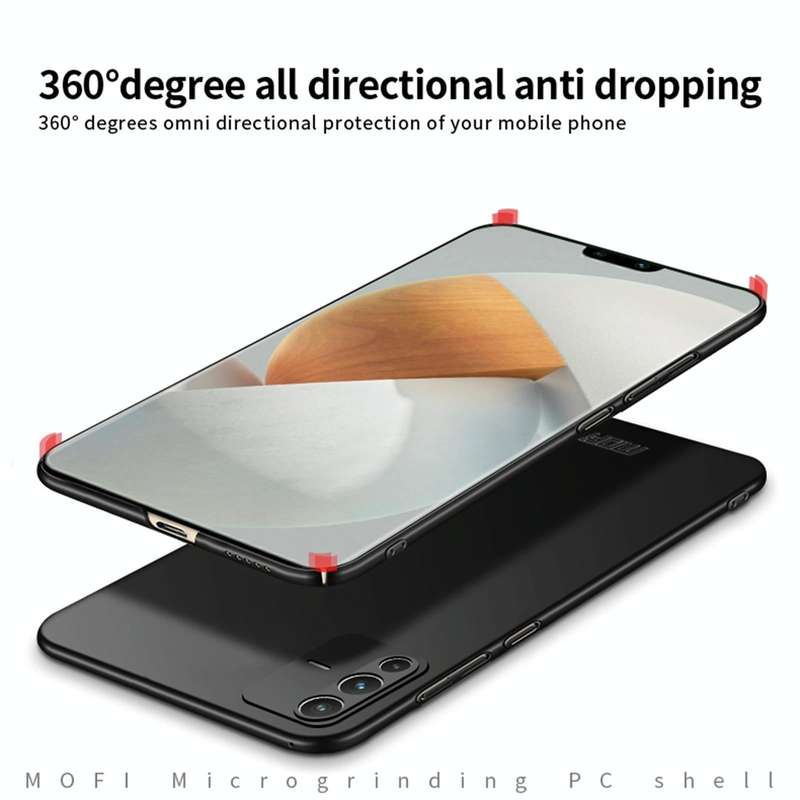 For vivo V23 5G / S12 MOFI Frosted PC Ultra-thin Hard Case(Blue)