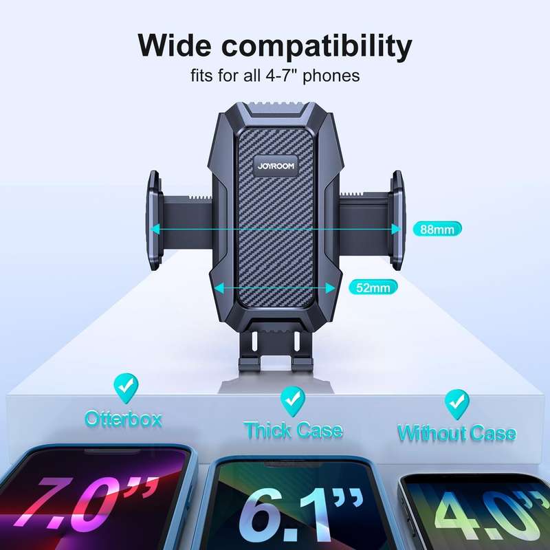 JOYROOM JR-ZS285 Mechanical Car Dashboard Phone Holder(Black)