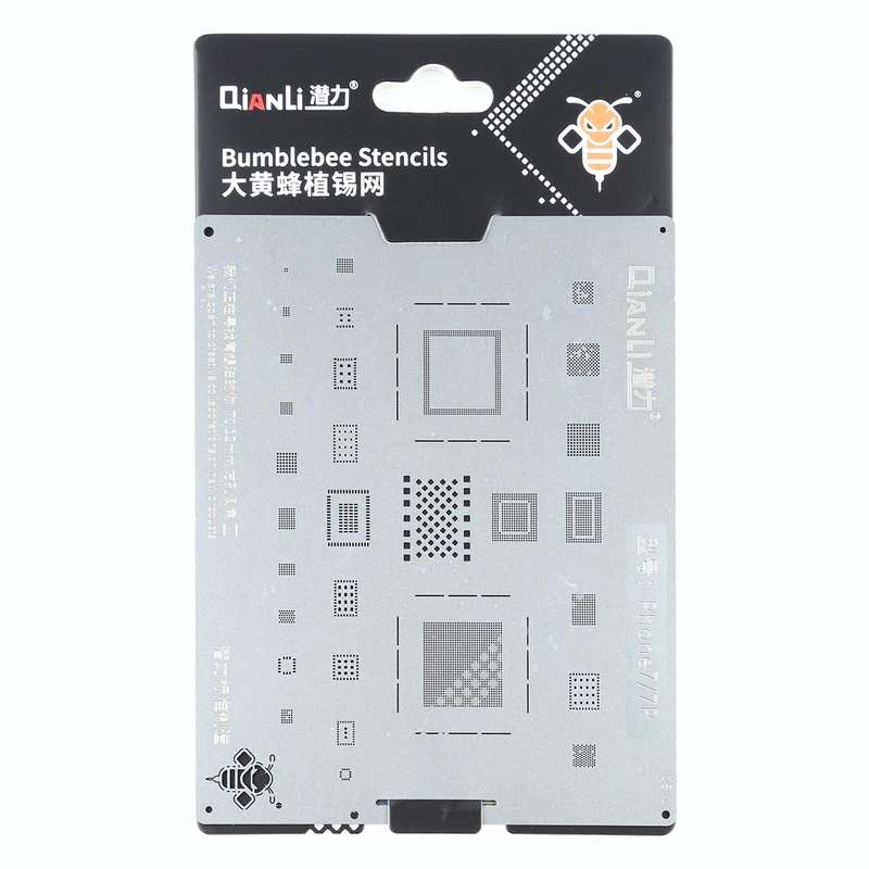 Qianli QS04 Bumblebee Stencils BGA Reballing Planting Tin Plate For iPhone X/8/8 Plus