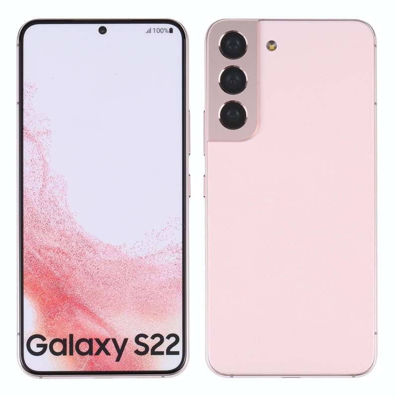 For Samsung Galaxy S22 5G Original Color Screen Non-Working Fake Dummy Display Model (Pink)