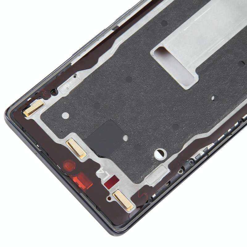 For Honor 60 Front Housing LCD Frame Bezel Plate(Black)