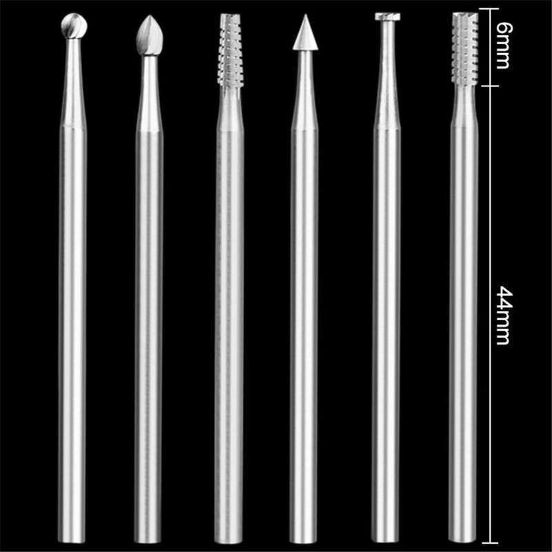 2.35mm Handle Tungsten Steel Engraving Cutter Electric Hollow New Threading Machine Olive Core Ca...