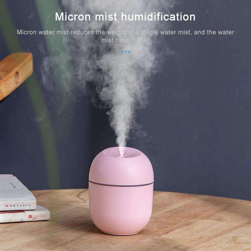 Disinfecting Humidifier USB Home Silent Bedroom Large Capacity Desktop Aroma Diffuser(Green)