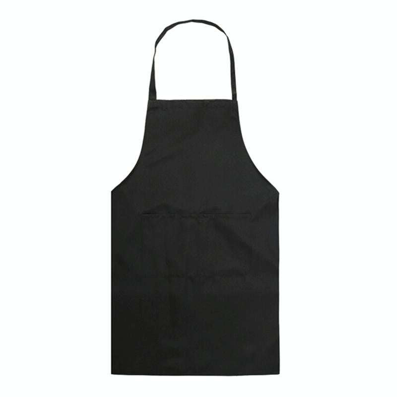 2PCS Kitchen Chef Aprons Cooking Baking Apron With Pockets(Green)