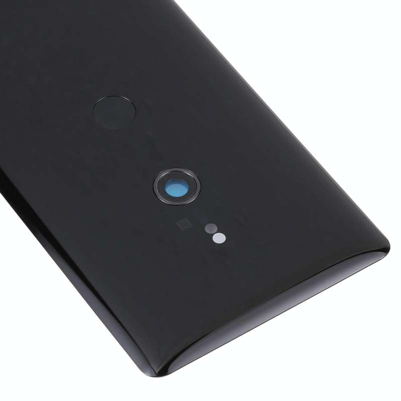 Original Battery Back Cover with Fingerprint for Sony Xperia XZ3(Black)