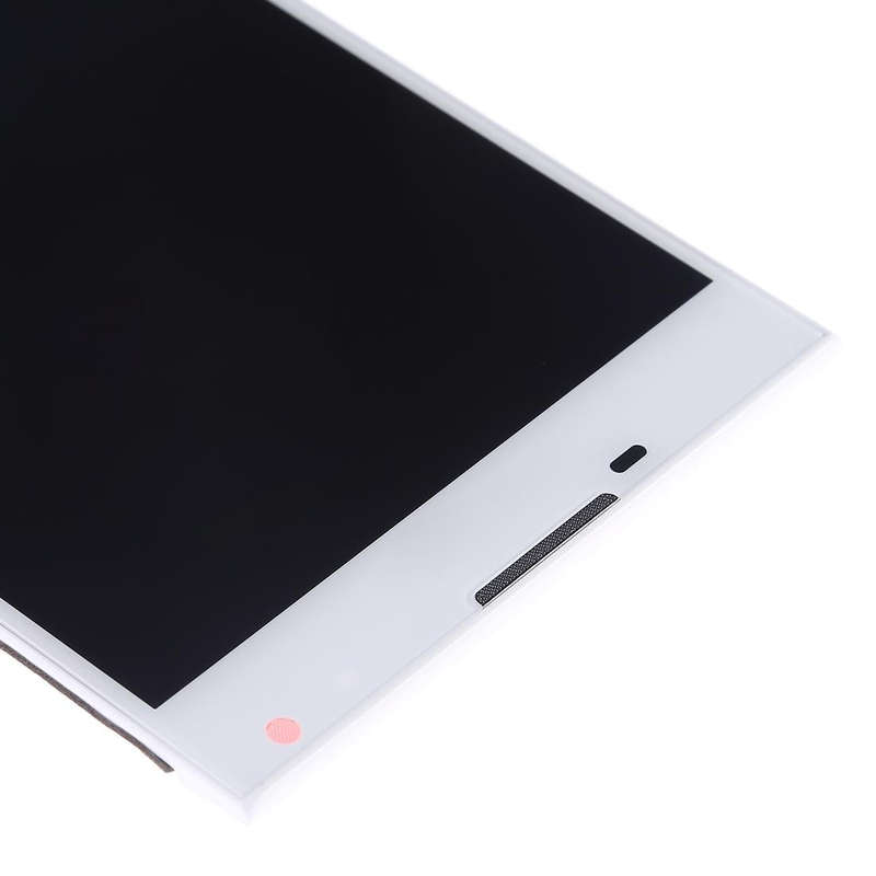Original LCD Screen for BlackBerry Passport Q30 Digitizer Full Assembly with Frame(White)