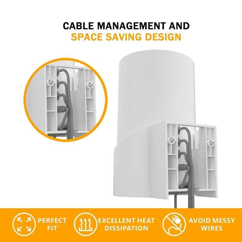 For TP Link Deco X68/X80/XE75/XE75 Pro Wifi 6-way Router Bracket(White)