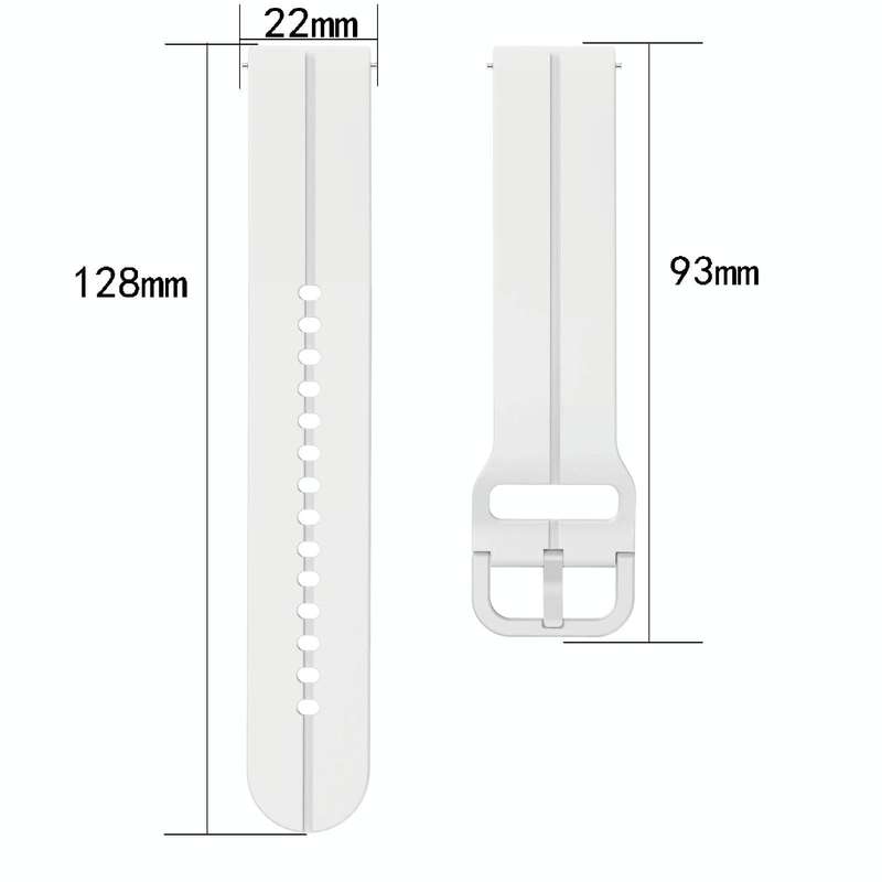 For Garmin Forerunner 255 Music 22mm Loop Silicone Watch Band(Pink)
