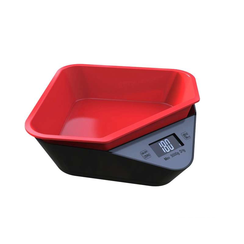 5kg/1g Kitchen Electronic Scale Coffee Scales Baking Food Scale Pallet Scale Pet Scale(Black Scal...