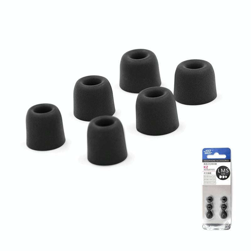 KZ 6 PCS Sound Insulation Noise Cancelling Memory Foam Earbuds Kit for All In-ear Earphone, Size:...