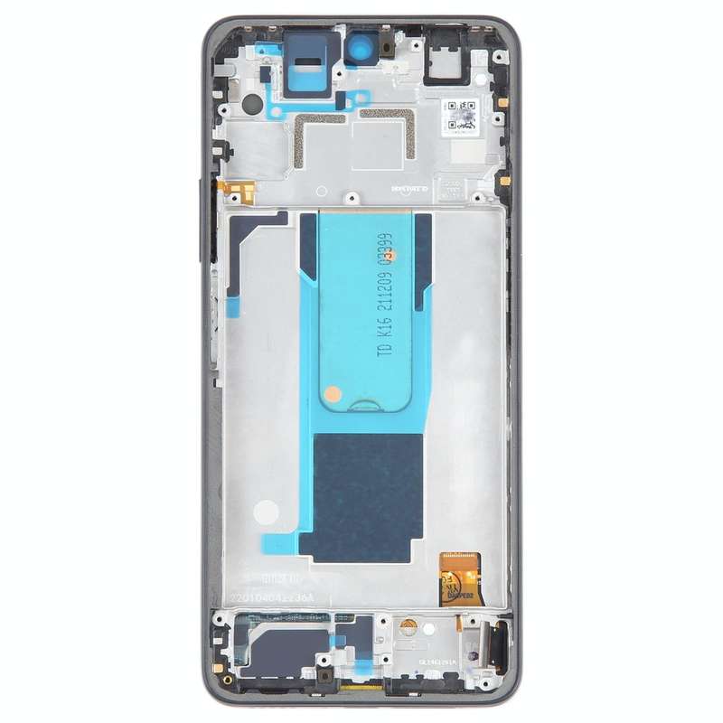 LCD Screen For Xiaomi 11i 5G Digitizer Full Assembly with Frame(Black)