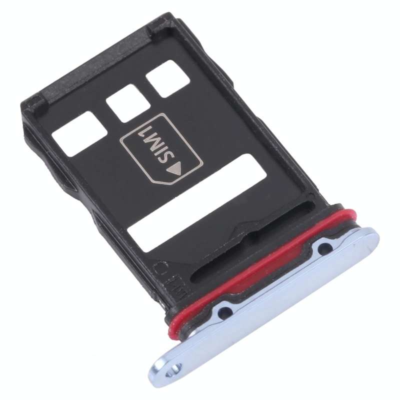 SIM Card Tray + NM Card Tray for Huawei P50 Pro (Blue)