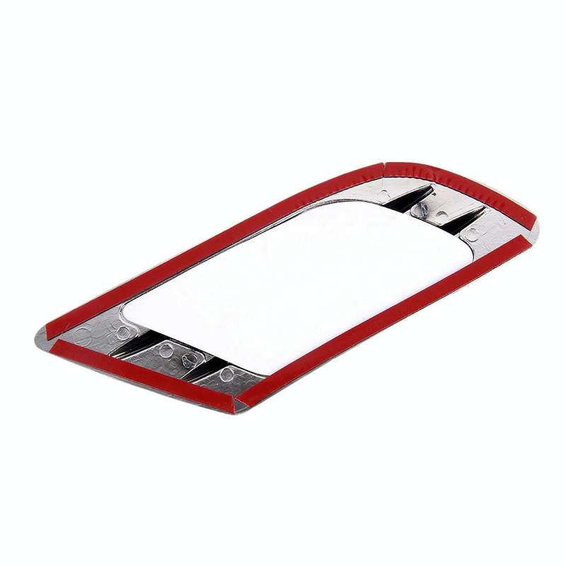 2 PCS Euro Style Plastic Decorative Air Flow Intake Turbo Bonnet Hood Side Vent Grille Cover With...