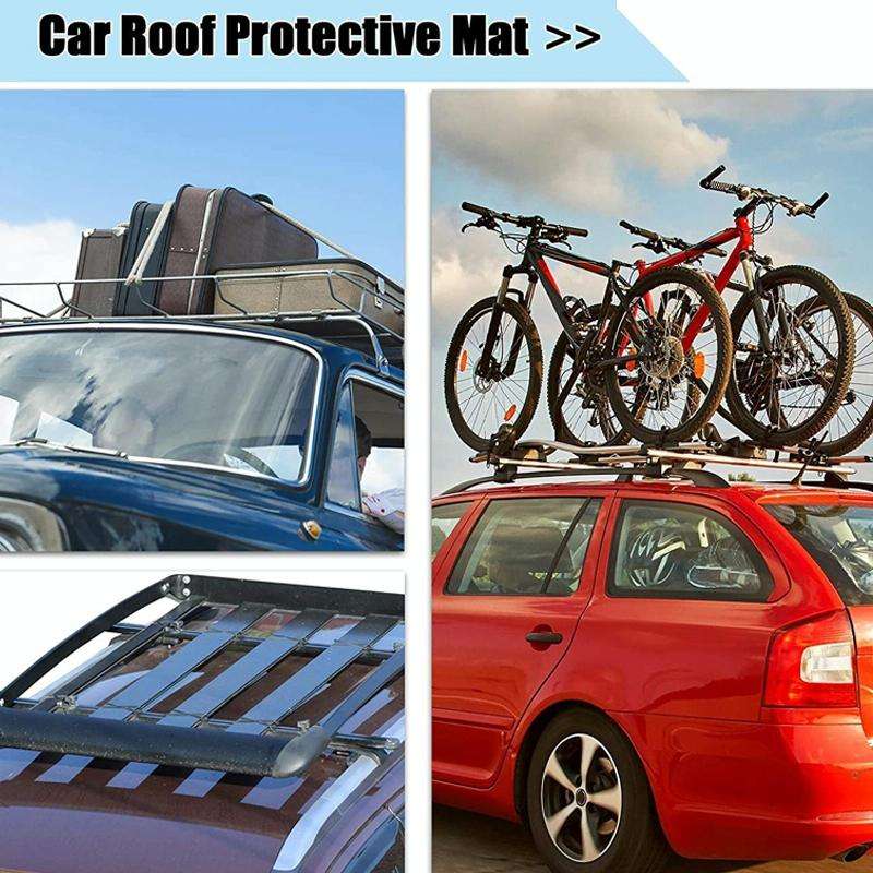 600D Oxford Cloth Car Roof Waterproof Luggage Storage Bag, Style:100x100cm Non-slip Mat