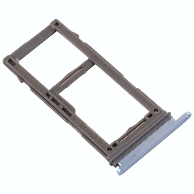For Samsung Galaxy S10+ / S10 / S10e SIM Card Tray + Micro SD Card Tray (Blue)