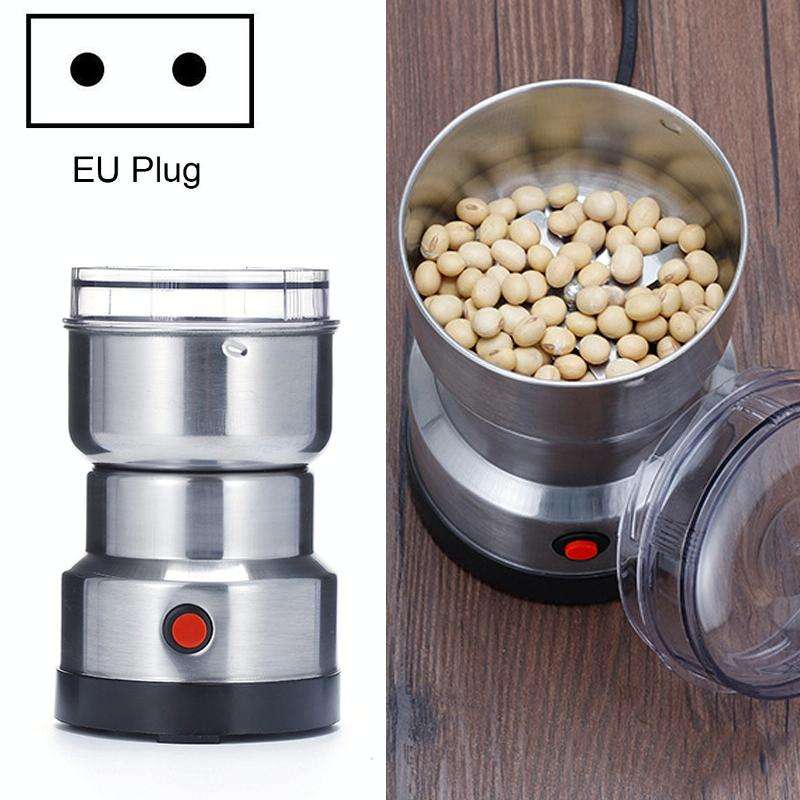 Household Whole Grain Crushing Machine Coffee Grinder EU Plug