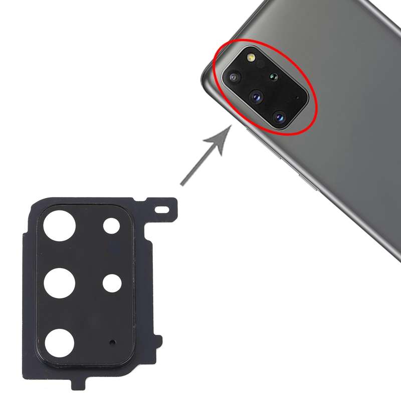 For Samsung Galaxy S20+ Camera Lens Cover (Black)