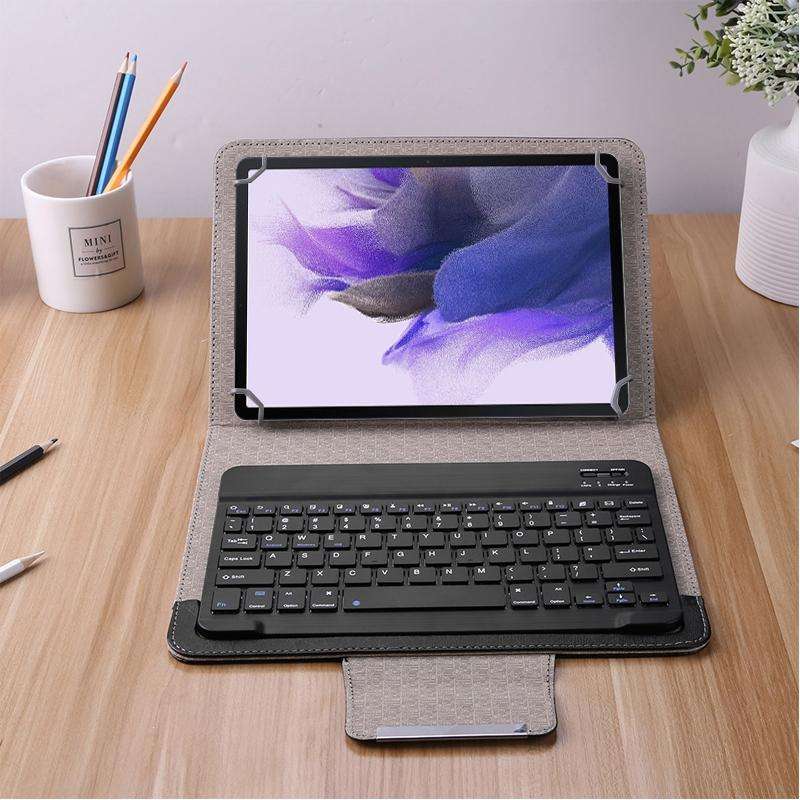 YS-001 9.7-10.1 Inch Tablets Phones Universal Mini Wireless Bluetooth Keyboard, Style:with Blueto...