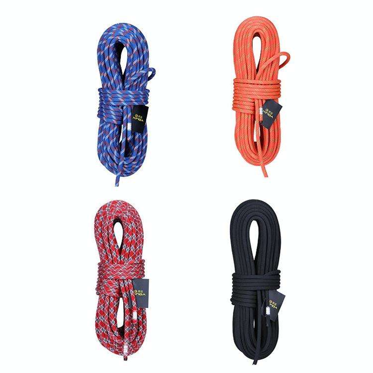 XINDA XD-S9801 Static Rope Outdoor Climbing Rope Speed Down High-Altitude Homework Safety Rope, L...