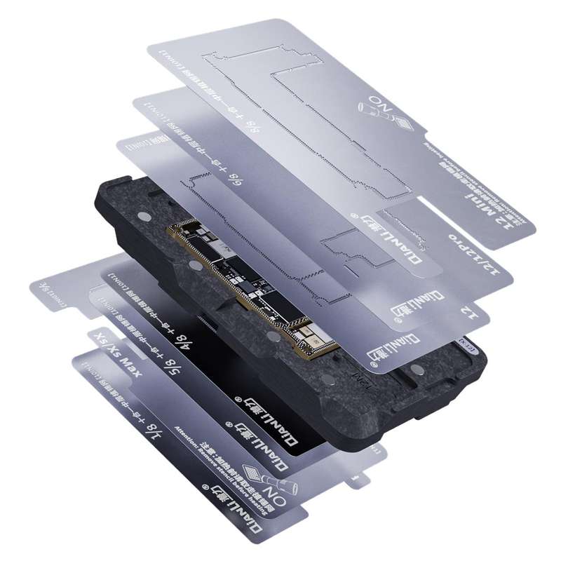 Qianli 10 in 1 Middle Frame Reballing Platform For iPhone X / XS / XS Max / 11 / 11 Pro / 11 Pro ...