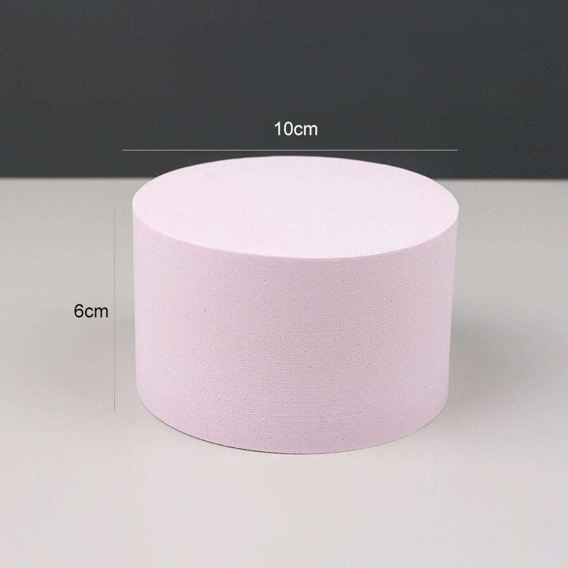 10 x 6cm Cylinder Geometric Cube Solid Color Photography Photo Background Table Shooting Foam Pro...