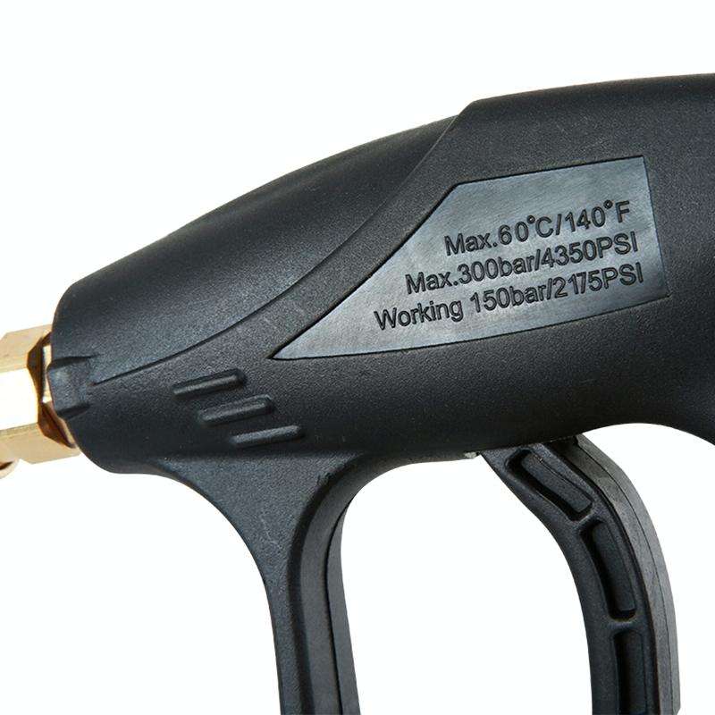 High Pressure Car Wash Foam Gun Soap Foamer Generator Water Sprayer Gun, Outer Wire: 22 x 1.5, In...