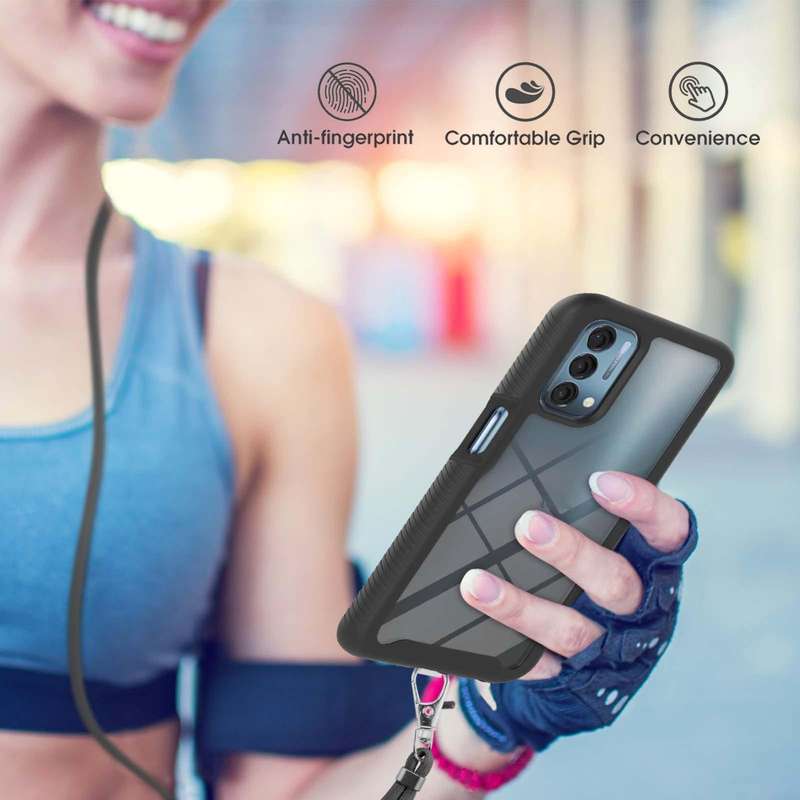 For OPPO A54 5G / A74 5G / A93 5G Starry Sky Solid Color Series Shockproof PC + TPU Protective Ca...