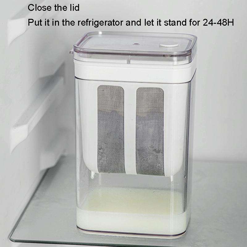 Yogurt Filter Homemade Yogurt Beancurry Milk Separator Water Drained Filter(White)